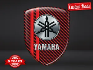 Yamaha Decal Cupola Personalizzata Premium Alta Gamma